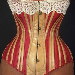 Corset - Red-Gold 1883